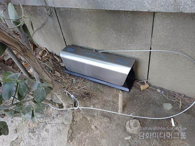 사물인터넷(IoT) 센서가 장착된 쥐덫 장비 성남 정자역 일대 설치