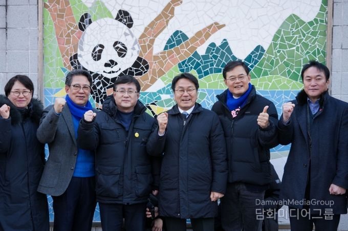 김성환 기후부 장관 우치동물원 방문