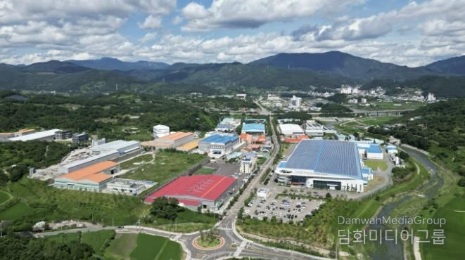 산청군 금서농공단지(2023년).