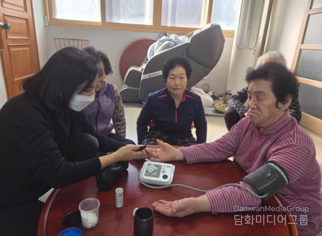 방문건강관리사업 추진 모습