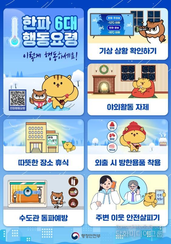 함양군, 겨울철 한파 대비 방문 건강관리 등 예방 활동 적극 추진