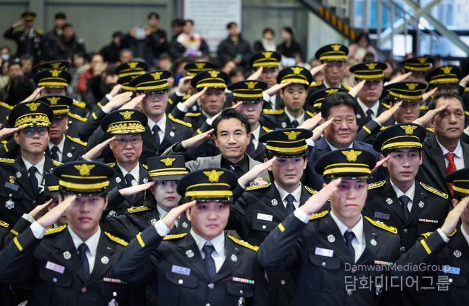 강원소방학교 졸업식(김진태 도지사-강원소방학교)