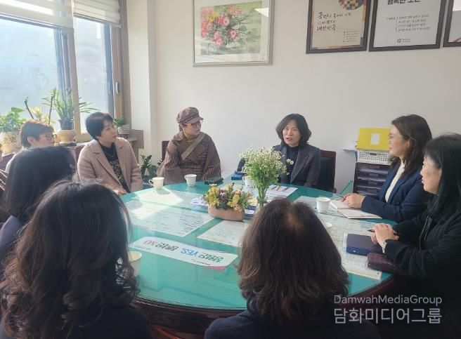 창원특례시, 창원시어린이집연합회 임원진과 간담회 가져