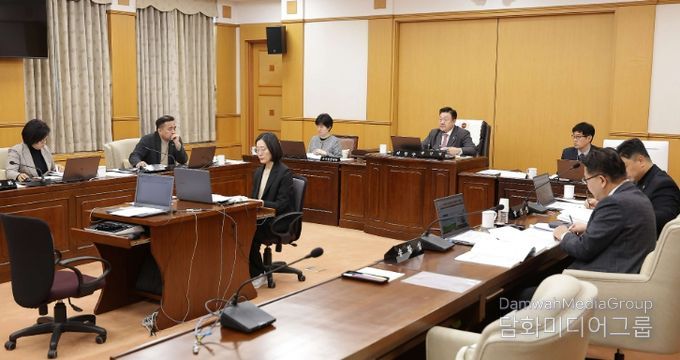 대전시의회 산업건설위원회 1차 회의 열고 주요 안건 심사
