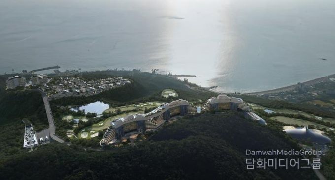 웨일즈코브 울산관광단지 조감도.