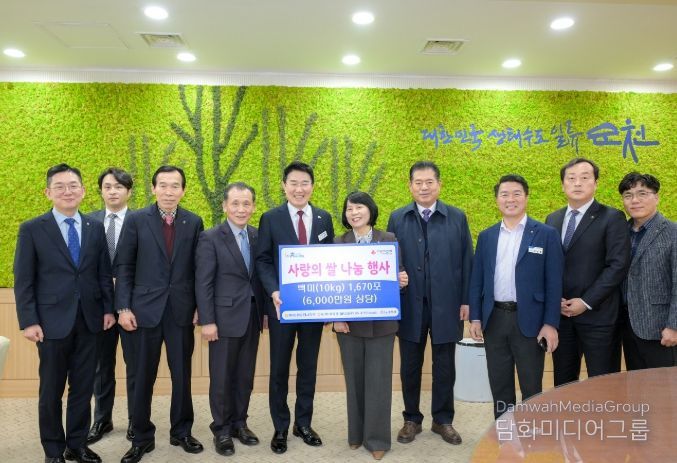 순천시, 희망2026나눔캠페인 기부 행렬