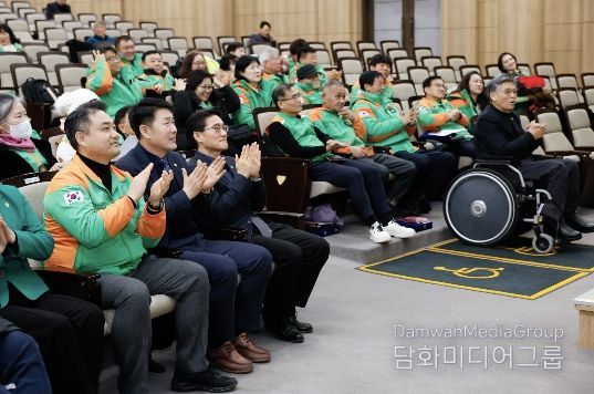 화성시 지역자율방재단 이·취임식