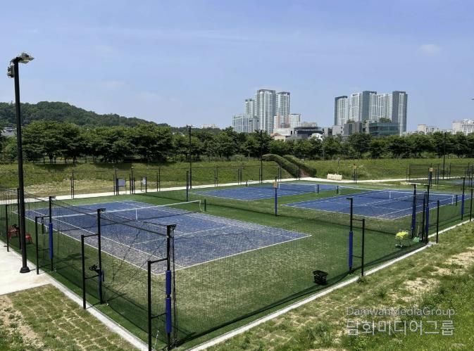 삼송동 유수지 활용 테니스장