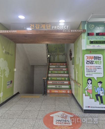 양주시 회천2동, 기부하는 ‘건강한 나눔계단’업무협약 체결