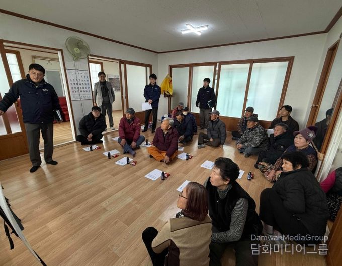 고흥군, 도화 봉산소하천 정비 주민설명회