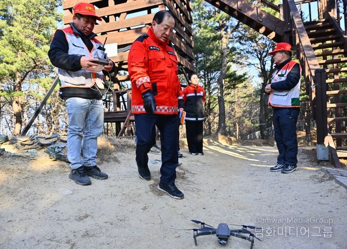 산불위기경보 ‘경계’ 발령에 따른 현장 대응 강화