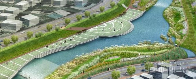 방서 친수공원 조성사업 조감도