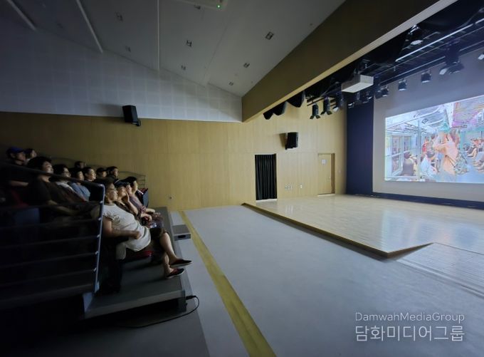 지난해 우리동네아지트 낭만극장 무료영화상영 모습