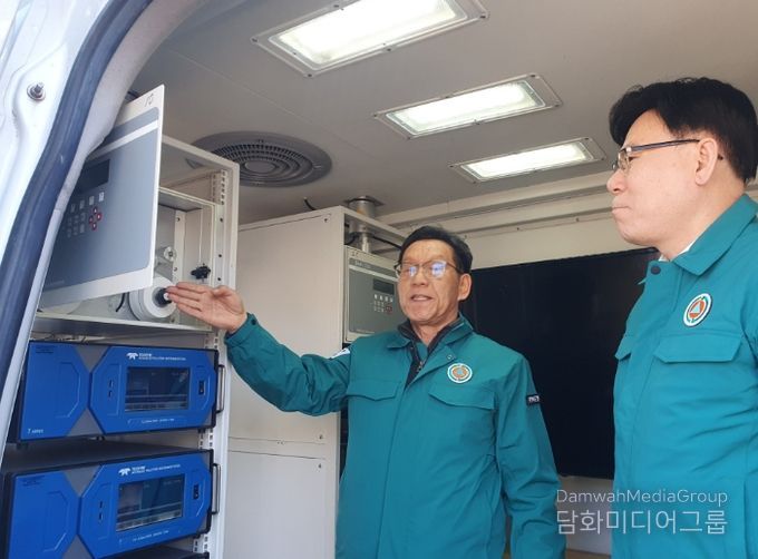 이동옥 행정부지사, 광산 발파 현장 비산먼지 특별점검