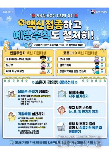 호흡기 감염병 예방 수칙(보건사업과)