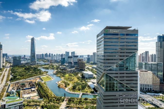 인천경제청 전경(송도 G타워)