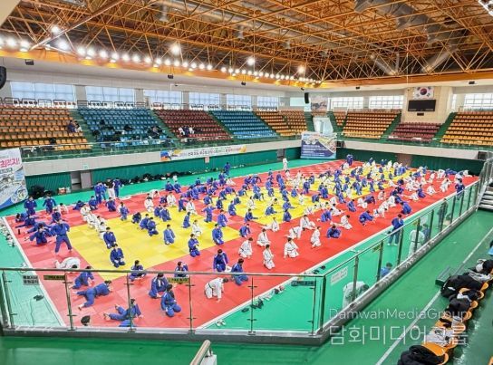 지난 2월 3일부터 13일까지 영천시에서 진행된 유도 동계 전지훈련 모습