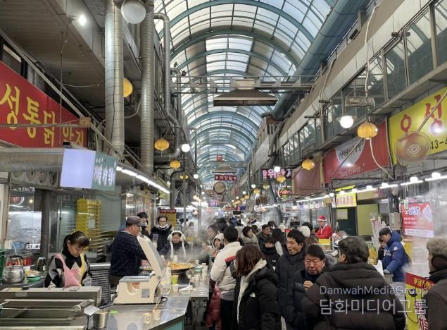 단양 관광지 겨울 모습