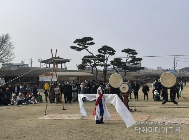 서산해미읍성 설맞이 민속 행사 모습