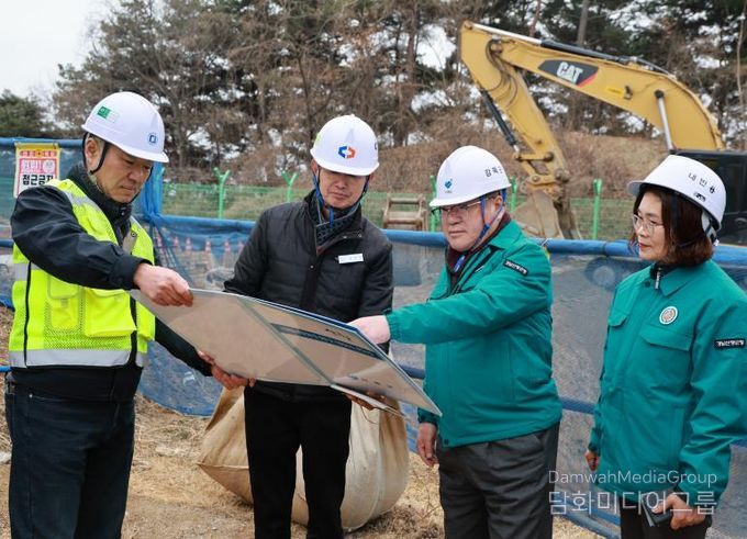 산청생초 통합정수장 현장 점검