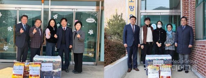 단양군의회, 설 맞아 복지시설 찾아 위문