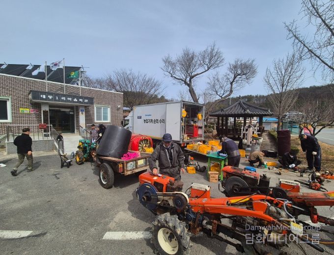 경산시, 영농철 맞아 농기계 순회 수리 교육