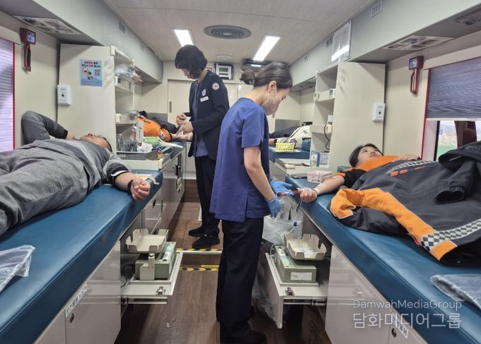 전남소방, 신규임용예정 소방공무원 “헌혈로 봉사 정신 다짐”