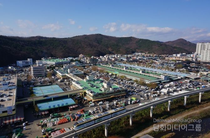 농수산물도매시장 전경