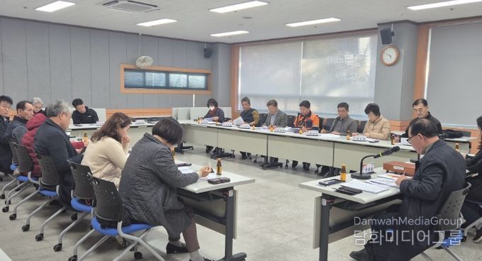 광양시 금호동 제1기 주민자치회, 2월 정기회의