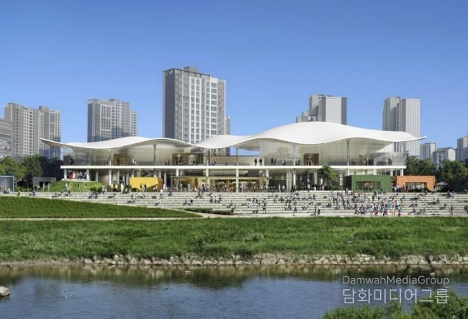 화성시립미술관 국제지명 설계공모 최종 선정작 조감도