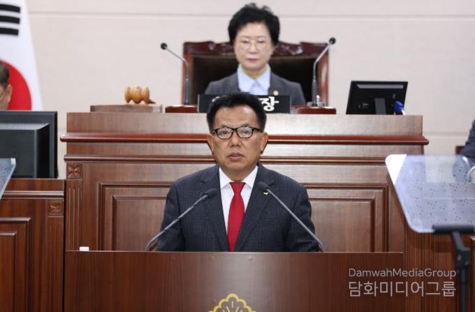 상주시의회 김익상 의원, 5분 자유발언