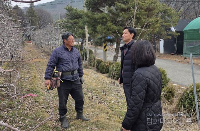 무주군 돌발해충 월동난 예찰 실시