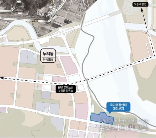 국가채용센터 위치도