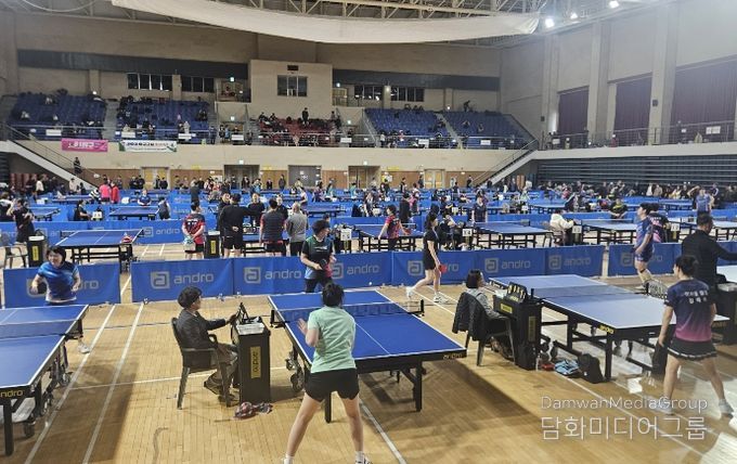 고성군, 제1회 고성군수배 탁구대회