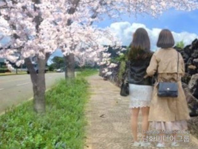 김녕남2길 조성 예시(조감도)