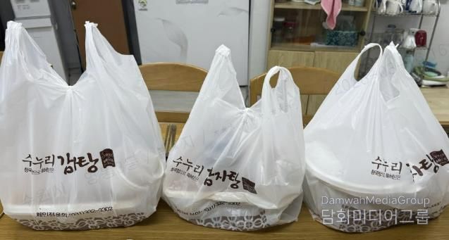 수원시 영통구 영통3동, 수누리감자탕 후원으로 경로당 어르신 감자탕 나눔