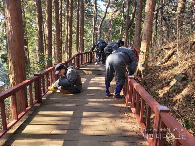 진해군항제 대비 산림 시설물 일제점검