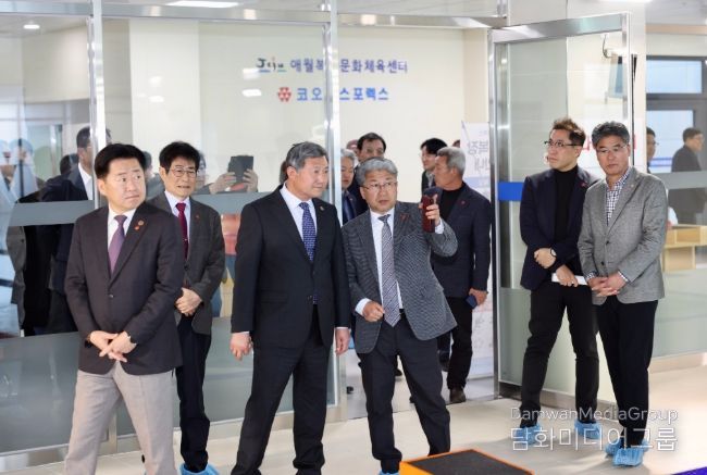 제주시, 애월 복합문화체육센터 개관식 개최