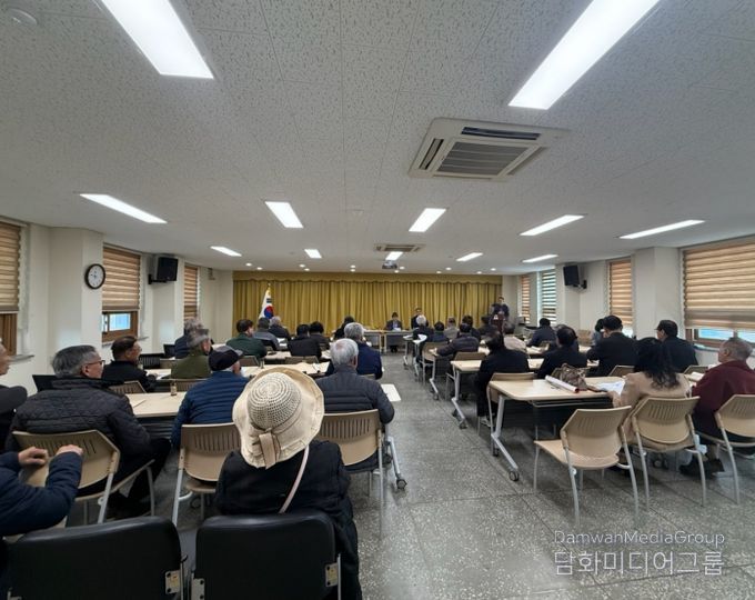 안성시 양성면 노인회 2026년 월례회의 개최 및 경로당 보조금 교육 실시