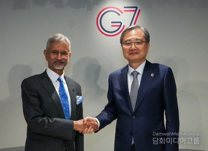 한-인도 외교장관 회담