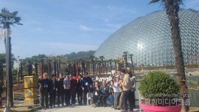 거제시 부산교육청 교육감 등 식물원 방문