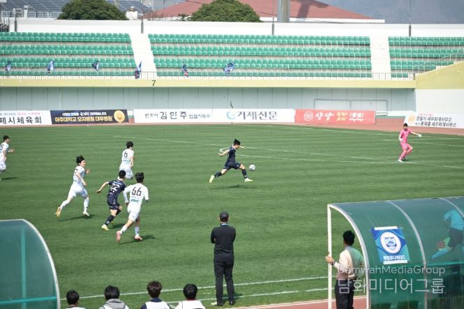 거제시민축구단 2026시즌 K4리그 홈 개막전 개최