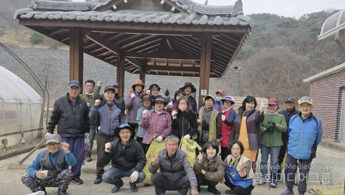 적성면 상원곡리 봄맞이 마을 단장