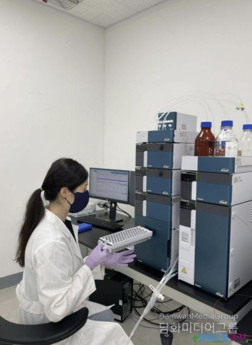 잔류농약 기기분석 사진