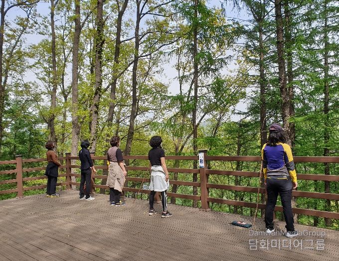 충주 계명산 치유의 숲, ‘산림치유·두드림캠프’로 본격 운영
