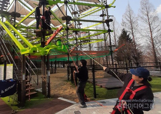 다방향 복합모험활동 구조물 안점점검