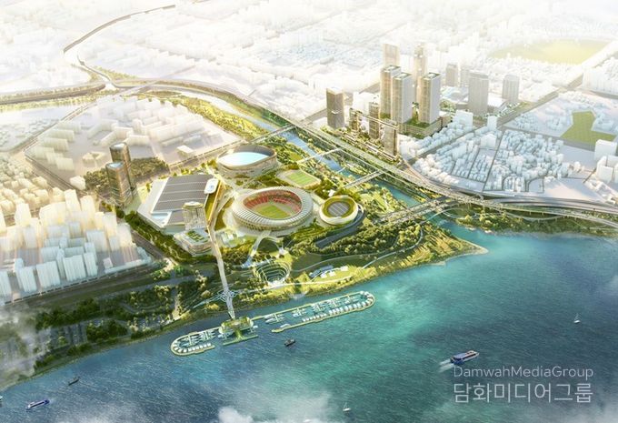 국제교류복합지구 조감도