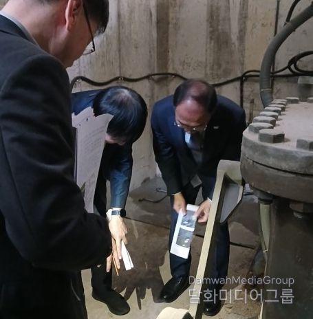 최재용 부시장, 만경강 유역 주민대피 이동경로 및 배수펌프장 점검