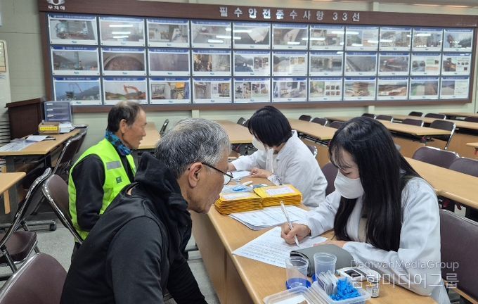 거창군, ‘찾아가는 건강상담실’ 건설현장으로 확대