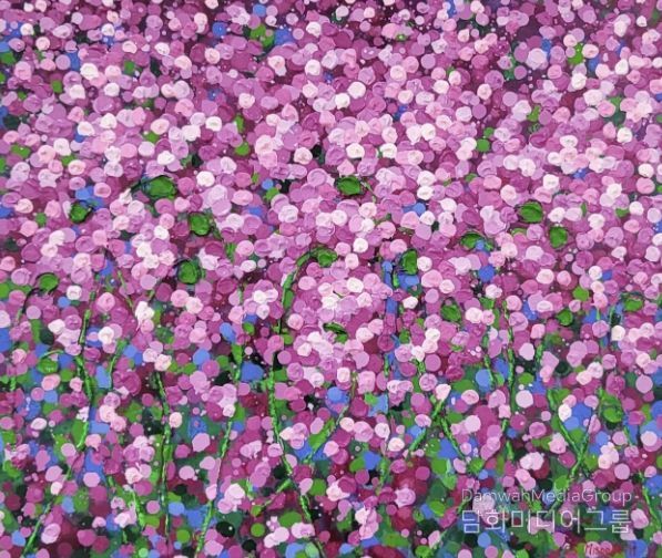 황미숙 작가_(작품사진) 기억을 지나 피어나다